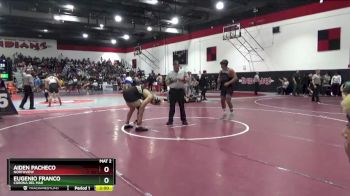 195 lbs Champ. Round 1 - Aiden Pacheco, Northview vs Eugenio Franco, Corona Del Mar