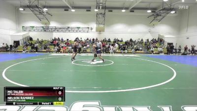 197 lbs Quarterfinal - Nelson Ramirez, Cerritos College vs Mo Talebi, Mt. San Antonio College