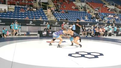170 lbs Champ. Rd Of 64 - Hannah Crowe, Georgia vs Julianna Darmafall, Colorado