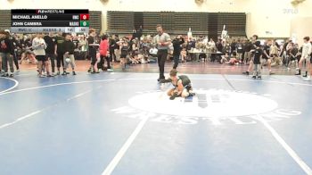 77 lbs Rr Rnd 1 - Michael Anello, Ruthless Blue - MSE vs John Cambra, Mat Assassins Black - MSE