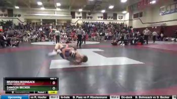 113 lbs 9th Place Match - Brayden Bohnsack, Union, LaPorte City vs Dawson Becker, Alburnett