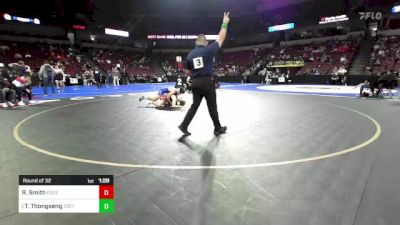 144 lbs Round Of 32 - Ryland Smith, Folsom vs Tommy Thongseng, Exeter Union