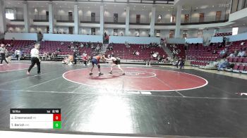 157 lbs Round Of 32 - Joshua Greenwood, Morgan State vs Tyler Berish, Virginia Military Institute