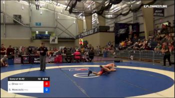 61 kg Consi Of 16 #2 - Jake Gliva, Minnesota Storm vs Stone Moscovic, Michigan State