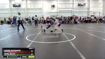 130 lbs Round 3 (6 Team) - Carter Piotrowski, Neighborhood WC vs Owen Kelley, NOVA Wrestling Club