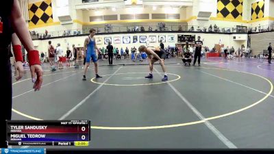 152 lbs Cons. Round 2 - Tyler Sandusky, Indiana vs Miguel Tedrow, Indiana