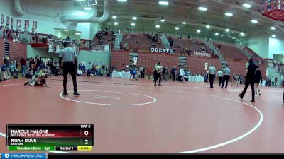 100 lbs Cons. Round 6 - Noah Dove, Eastside vs Marcus Malone, Red Cobra Westling Academy