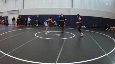 126 lbs Champ. Round 2 - Zayd Ahmed, Warrior Trained Wrestling vs Tyler Kolesar, Katy Area Wrestling Club