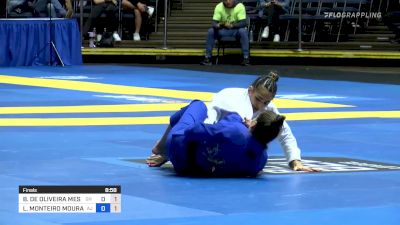 BEATRIZ DE OLIVEIRA MESQUITA vs LUIZA MONTEIRO MOURA DA COSTA 2021 World Jiu-Jitsu IBJJF Championship