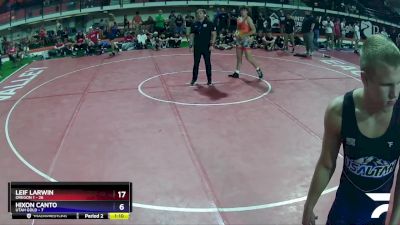 195 lbs Semis & Wb (16 Team) - Camden Roofener, Oregon 1 vs Banks Love, Utah Gold