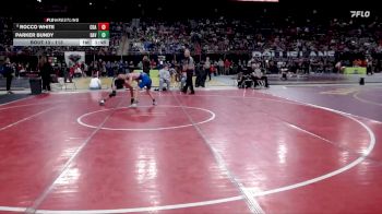 113 lbs Champ. Round 1 - Rocco White, Coeur D Alene vs Parker Bundy, Davenport