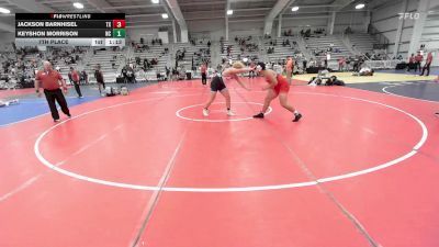 220 lbs 7th Place - Jackson Barnhisel, TX vs Keyshon Morrison, NC