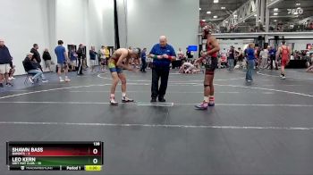 138 lbs Placement (4 Team) - Leo Kern, Grit Mat Club vs Shawn Bass, Bandits