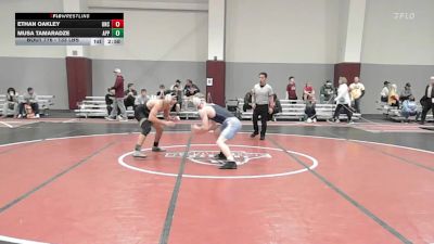 133 lbs Consi Of 4 - Ethan Oakley, North Carolina vs Musa Tamaradze, Appalachian State