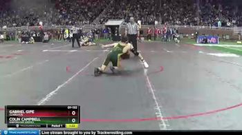 D1-152 lbs Champ. Round 1 - Colin Campbell, Birmingham Groves vs Gabriel Gipe, Clarkston