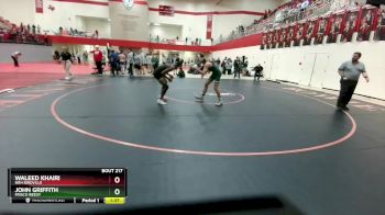 150 lbs Round 4 - Waleed Khairi, NRH Birdville vs John Griffith, Frisco Reedy