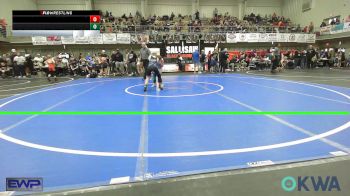 90 lbs Rr Rnd 2 - Sam Satterfield, Tulsa Blue T Panthers vs Weston Gilroy, Mojo Grappling Academy