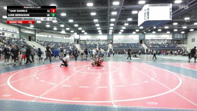 165 lbs Champ. Round 1 - Luke Berguson, Montevallo vs Sam Daniels, Georgetown (KY)
