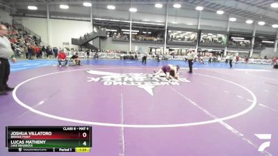 6-175 lbs Quarterfinal - Joshua Villatoro, Brooke Point vs Lucas Matheny, Lake Braddock