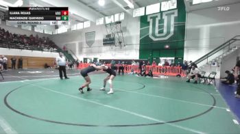 120 lbs Cons. Round 3 - Iliana Rojas, Azusa vs Mackenzie Quevedo, Warren