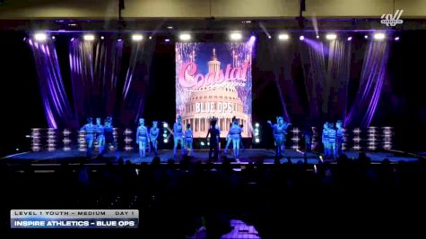 Inspire Athletics - Blue Ops [2026 L1 Youth - Medium Day 1] 2026 Coastal at the Capitol Super Nationals