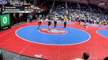 2A-285 lbs Cons. Round 2 - Branson Mathews, Sonoraville vs Elijah Salter, Shaw