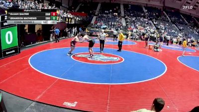 2A-285 lbs Cons. Round 2 - Branson Mathews, Sonoraville vs Elijah Salter, Shaw