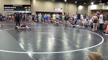 75 lbs Round 5 (6 Team) - Brooks Gilson, NC National Team Gold vs Jayden Otto, Alabama Elite Blue