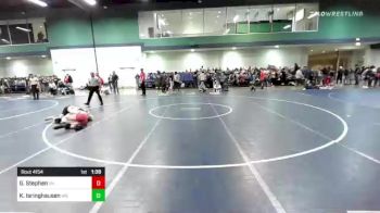 132 lbs Consi Of 64 #1 - Griffen Stephen, OH vs Kyshin Isringhausen, MO