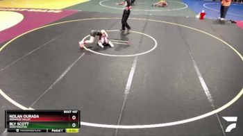 93 lbs Quarterfinal - Nolan Ourada, Redwood Valley vs Bly Scott, Worthington