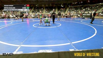 100 lbs Semifinal - Isaiah Stout, F-5 Grappling vs Bryce Ragland, Jflo Trained