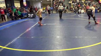 140 lbs Quarterfinal - Eli Phillips III, Eagle WC vs Cameron Alderson, Greensburg Salem