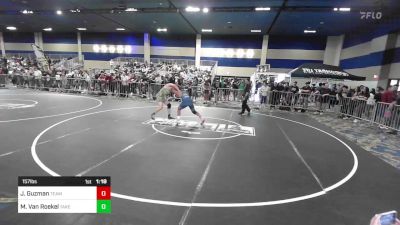 157 lbs Round Of 128 - Jesus Guzman, Team So-Cal WC vs Mason Van Roekel, Takedown Industries