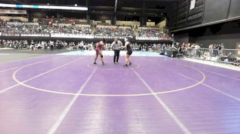 170 lbs Quarterfinal - Jaida Hawkins, Kansas City-Washington HS vs Izabella Hall, Salina-Central HS