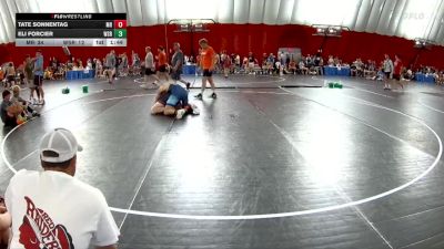 165 lbs Placement Matches (8 Team) - Eli Forcier, Waverly-Shell Rock vs Tate Sonnentag, Marathon