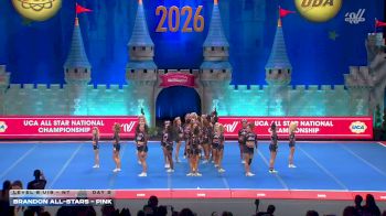 Brandon All-Stars - Pink [2026 L6 U18 - NT Day 2] 2026 UCA & UDA All Star Nationals