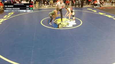 115 lbs Cons. Round 2 - Tatiana Haggard, Unattached vs Val Munoz, Unattached