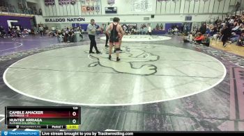 190 lbs Semifinal - Anders Thompson, Flathead (Kalispell) vs Beau Tampien, Mt. Spokane