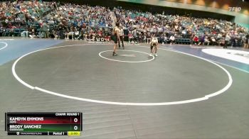 120 lbs Champ. Round 1 - Kamdyn Emmons, Hope vs Brody Sanchez, Sherwood