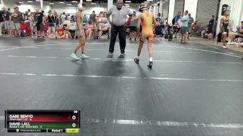 98 lbs Round 3 (6 Team) - Gabe Benyo, Team Shutt GT vs David Lall, Moser`s Mat Monsters