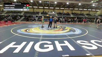 120 lbs Round Of 32 - Sean Cantino, South Kingstown vs Brody Drzal, Smithfield