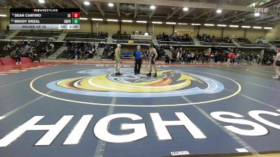 120 lbs Round Of 32 - Sean Cantino, South Kingstown vs Brody Drzal, Smithfield