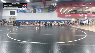 110 lbs Mason Reis, Pennsylvania Red vs Marcarlo Mannello, New York Blue