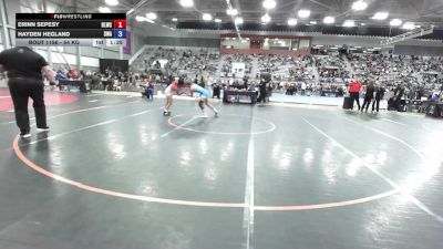 50 kg Cons. Rd Of 32 - Victoria Sifuentes, Gladiator Wrestling vs Audrey Deeter, Sanderson Wrestling Academy