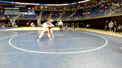 155 lbs Quarterfinal - Kaylee Flowers, New Castle vs MaKayla Taylor ...