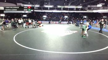 113 lbs 5th Place Match - Crew Williamson, Curtis vs Nainoa Albeso, Emerald Ridge