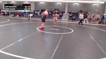 285 lbs Cons. Round 5 - Kort Wilkinson, Western Wyoming College vs Emery Slater, Mary