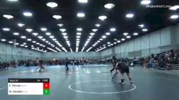 185 lbs Prelims - Charlie Petree, Brushy Wrestling Club vs Maddie Hayden, Michigan Revolution