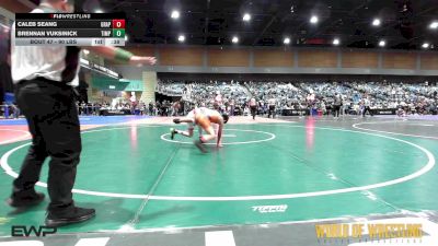 90 lbs Consi Of 16 #2 - Caleb Seang, Grappling Arts Of Stockton vs Brennan Vuksinick, Timpanogos Wrestling