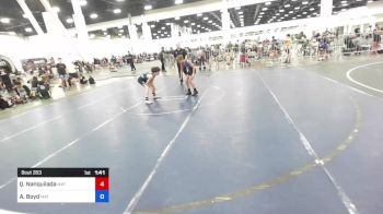 77 lbs 3rd Place - Quincy Nanquilada, Mat Demon WC vs Alex Boyd, Mat Demon WC